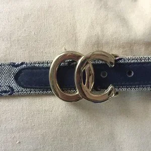 Oleg Cassini | Accessories | Vintage Oleg Cassini Blue Logo  display picture 3